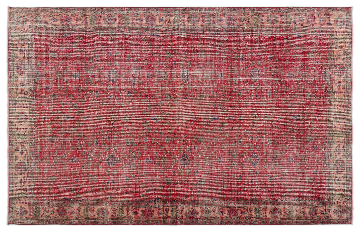 Tenala - Vintage Distressed Rug - 5'6 X 8'8