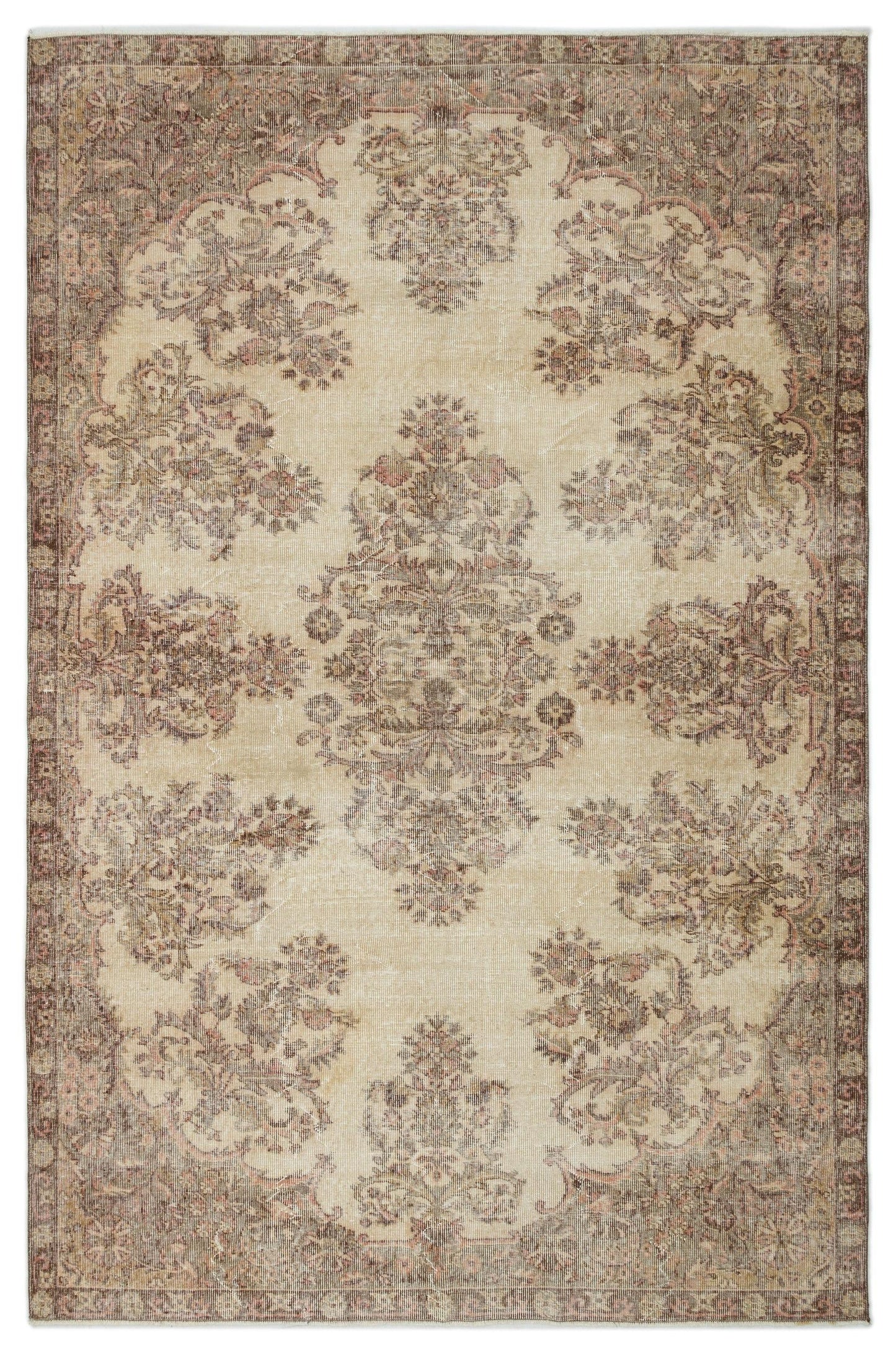 Preyn - Vintage Medallion Rug - 6'5 X 9'10