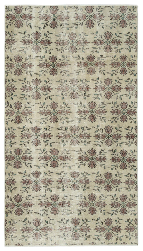 Load image 1 in gallery view. Boariva - Vintage Floral Rug - 4'10 X 8'8
