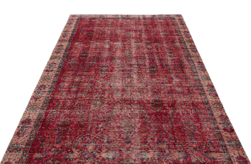 Load image 1 in gallery view. Peuyn - Vintage Distressed Rug - 5'4 X 9'4