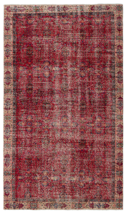 Load image 1 in gallery view. Peuyn - Vintage Distressed Rug - 5'4 X 9'4