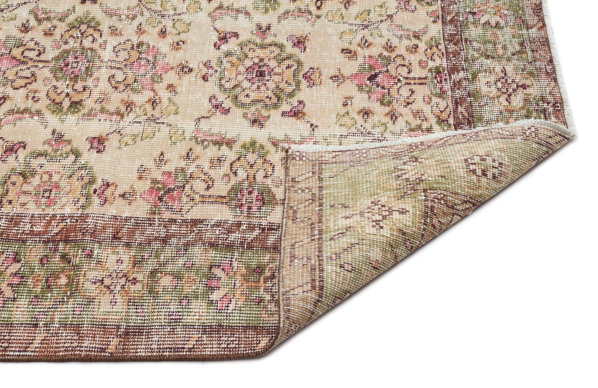 Mitaor - Vintage Floral Rug - 5'9 X 9'7