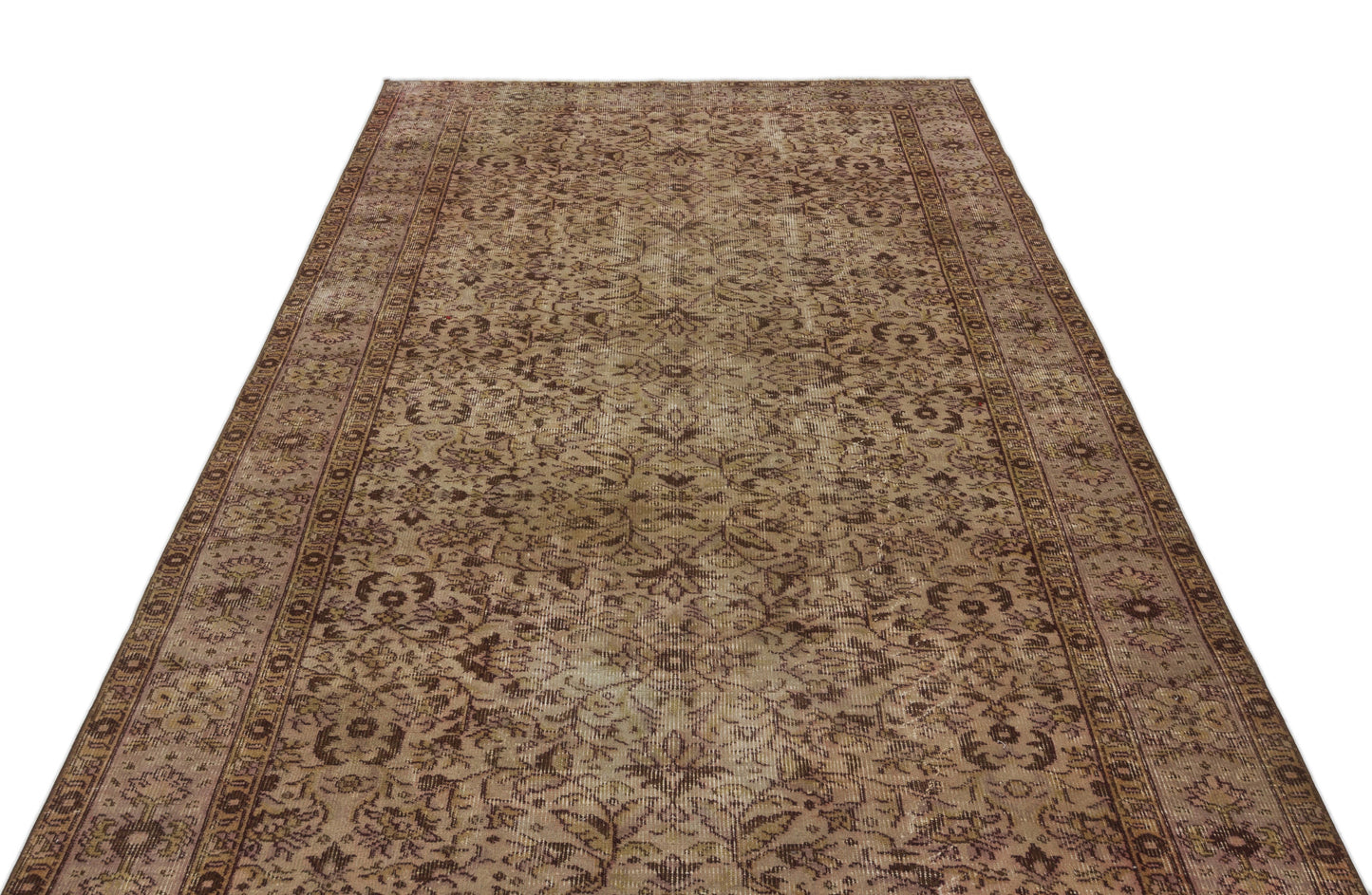 Liopona - Vintage Floral Rug - 5'1 X 8'8