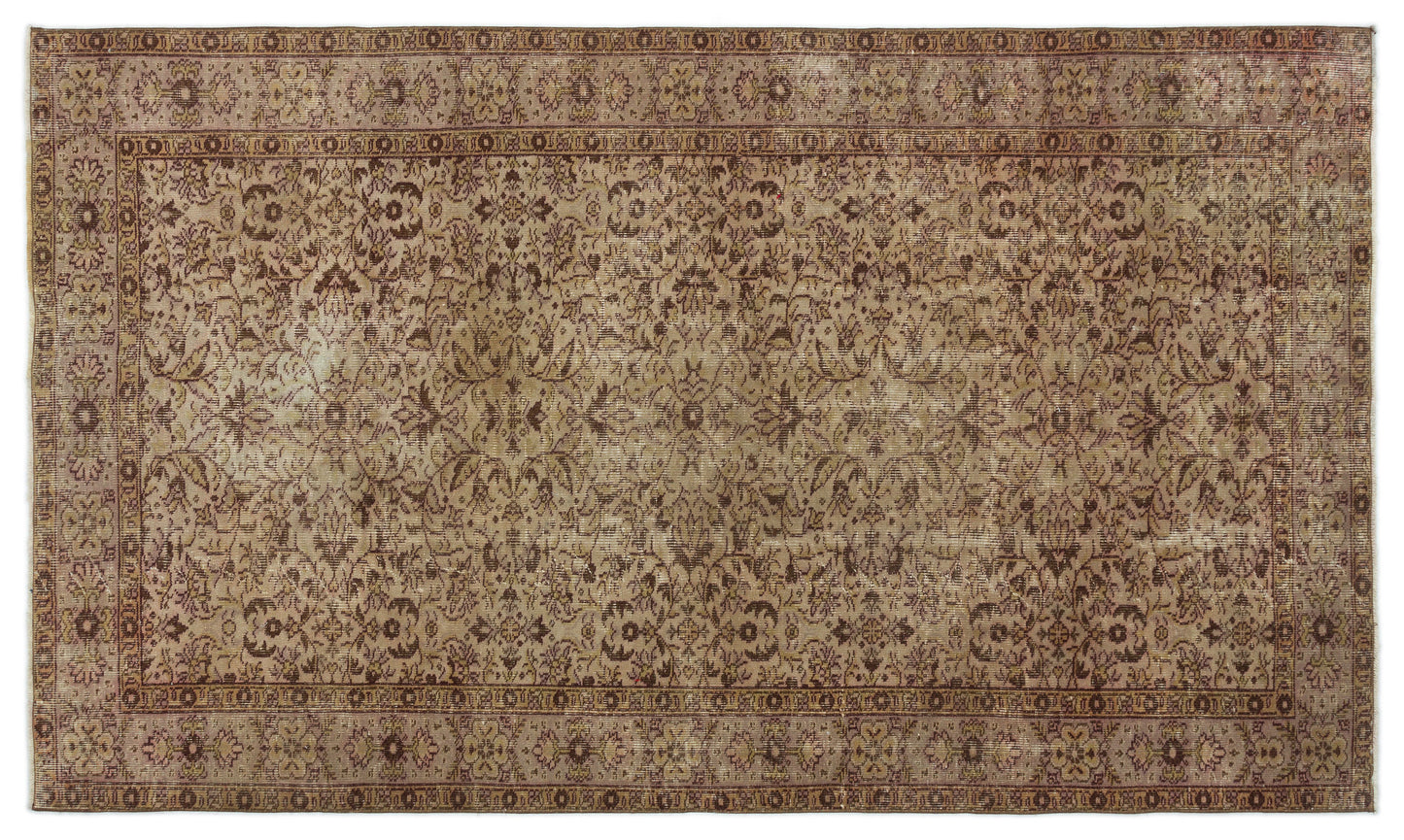 Liopona - Vintage Floral Rug - 5'1 X 8'8
