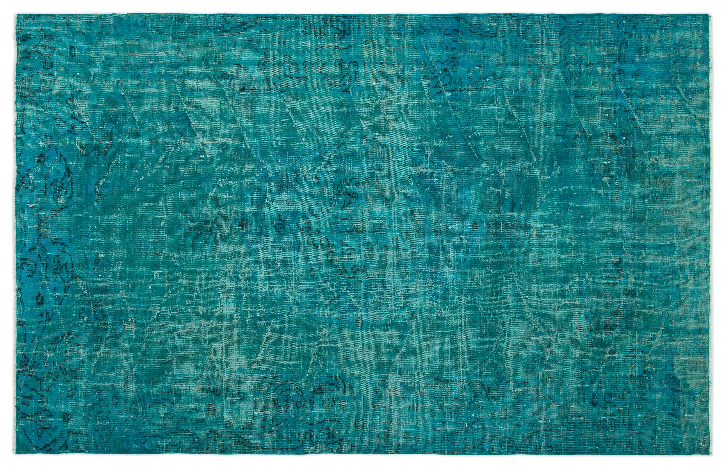 Leluen - Vintage Distressed Rug - 5'9 X 8'9