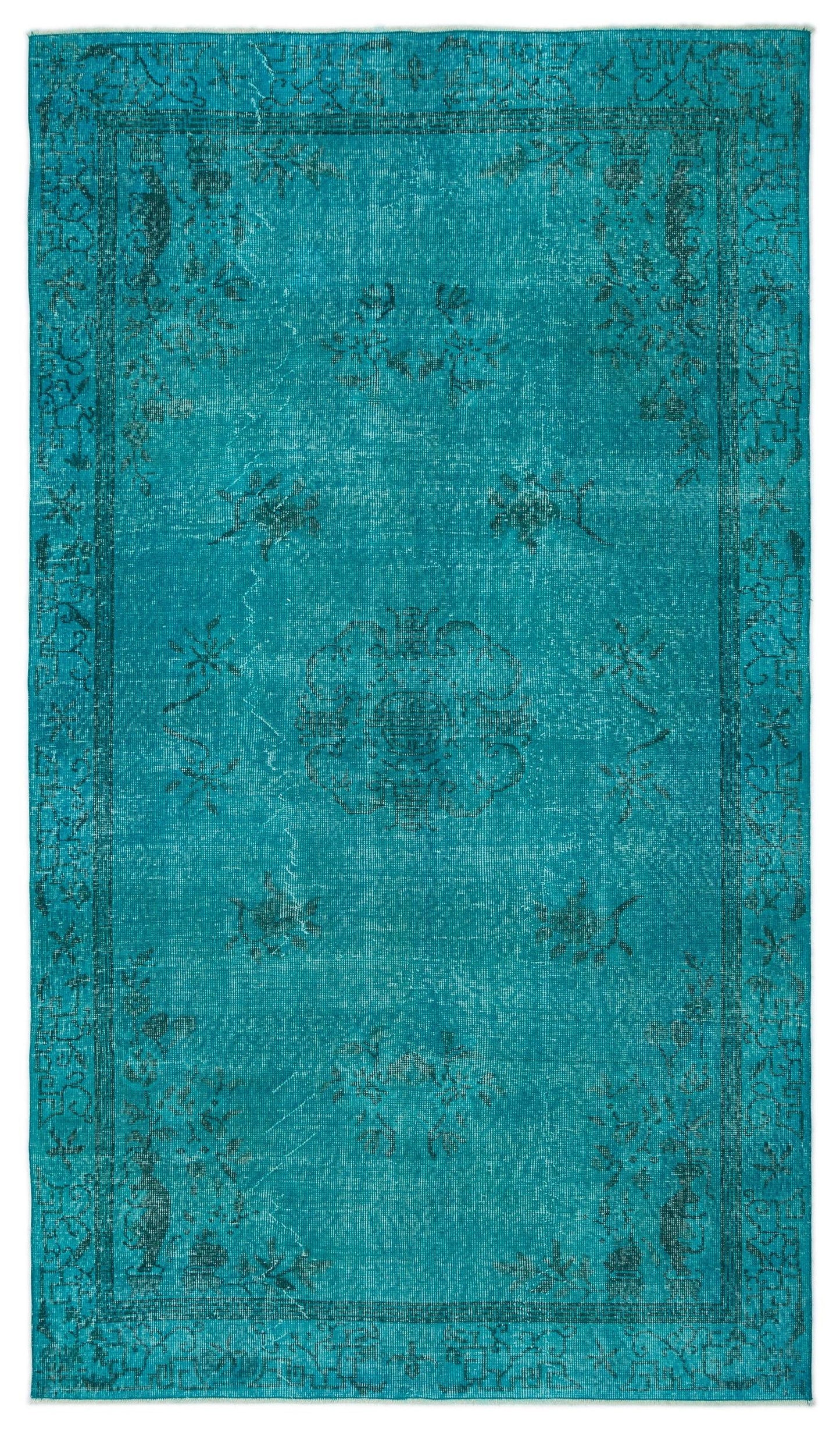Suguon - Vintage Distressed Rug - 5'1 X 8'11