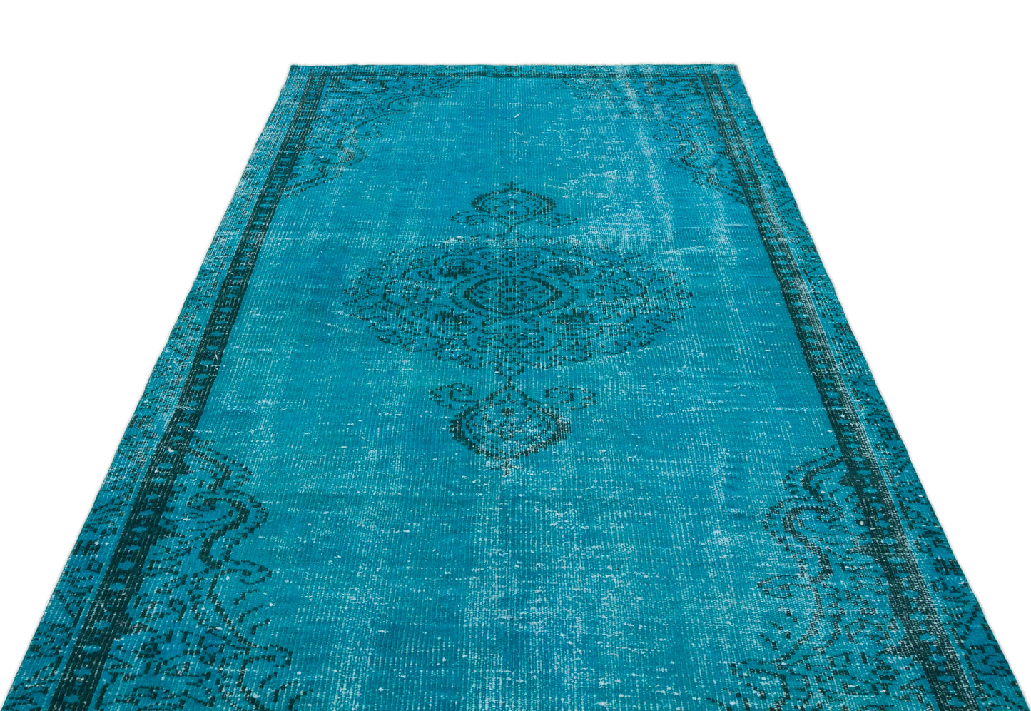 Tuhuon - Vintage Distressed Rug - 4'10 X 8'6
