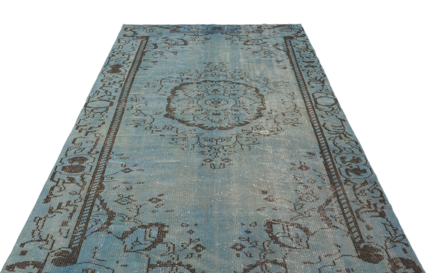 Blukuane - Vintage Distressed Rug - 5'9 X 9'3