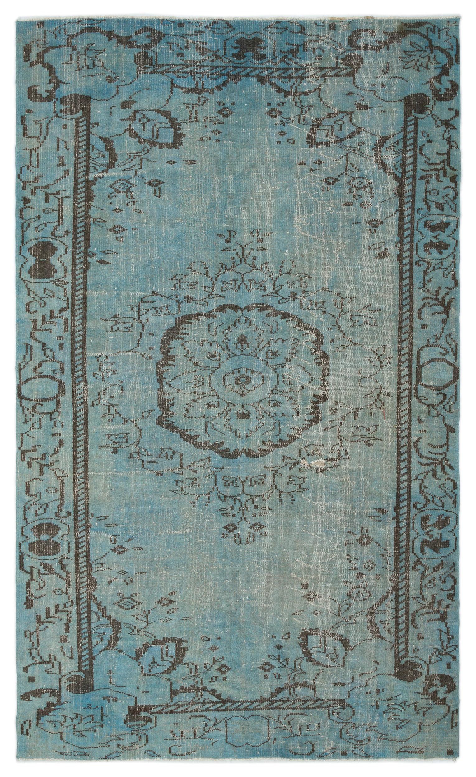 Blukuane - Vintage Distressed Rug - 5'9 X 9'3
