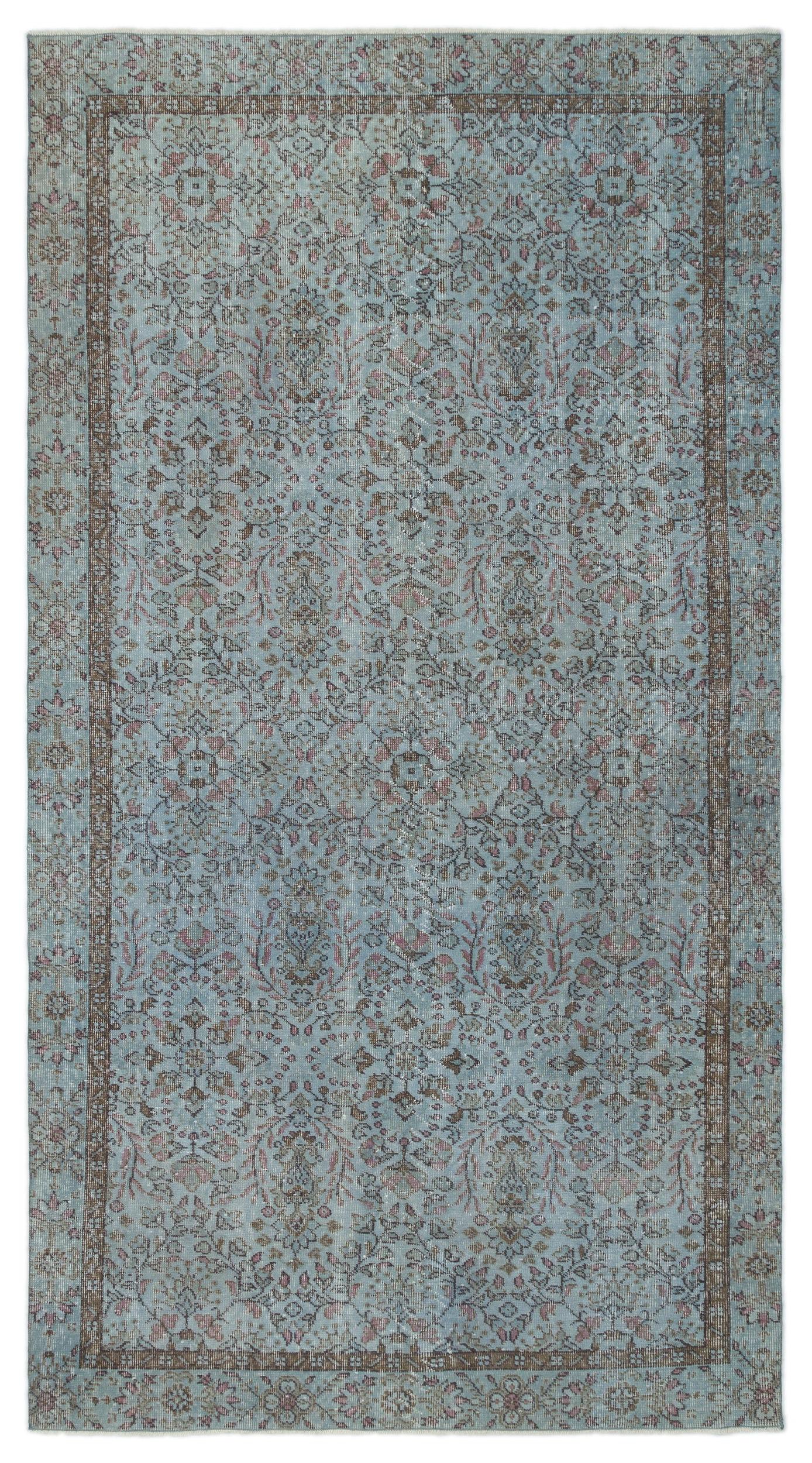 Nizuya - Vintage Floral Rug - 5'5 X 9'8