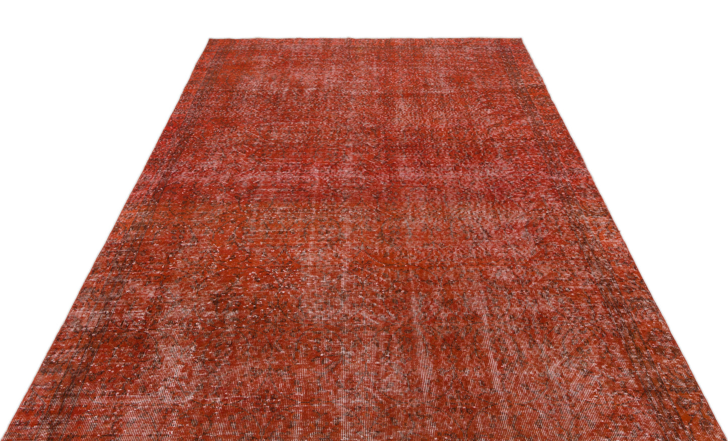 Pemuan - Vintage Distressed Rug - 6'1 X 9'11