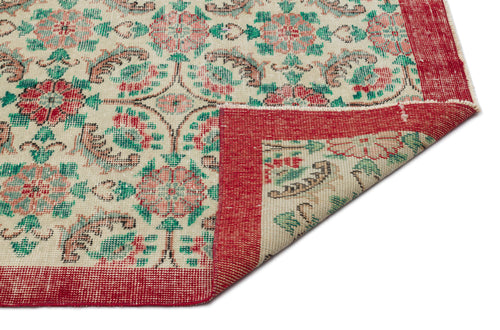 Load image 1 in gallery view. Blopota - Vintage Floral Rug - 6'4 X 9'11