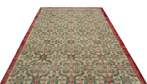Load image 1 in gallery view. Blopota - Vintage Floral Rug - 6'4 X 9'11