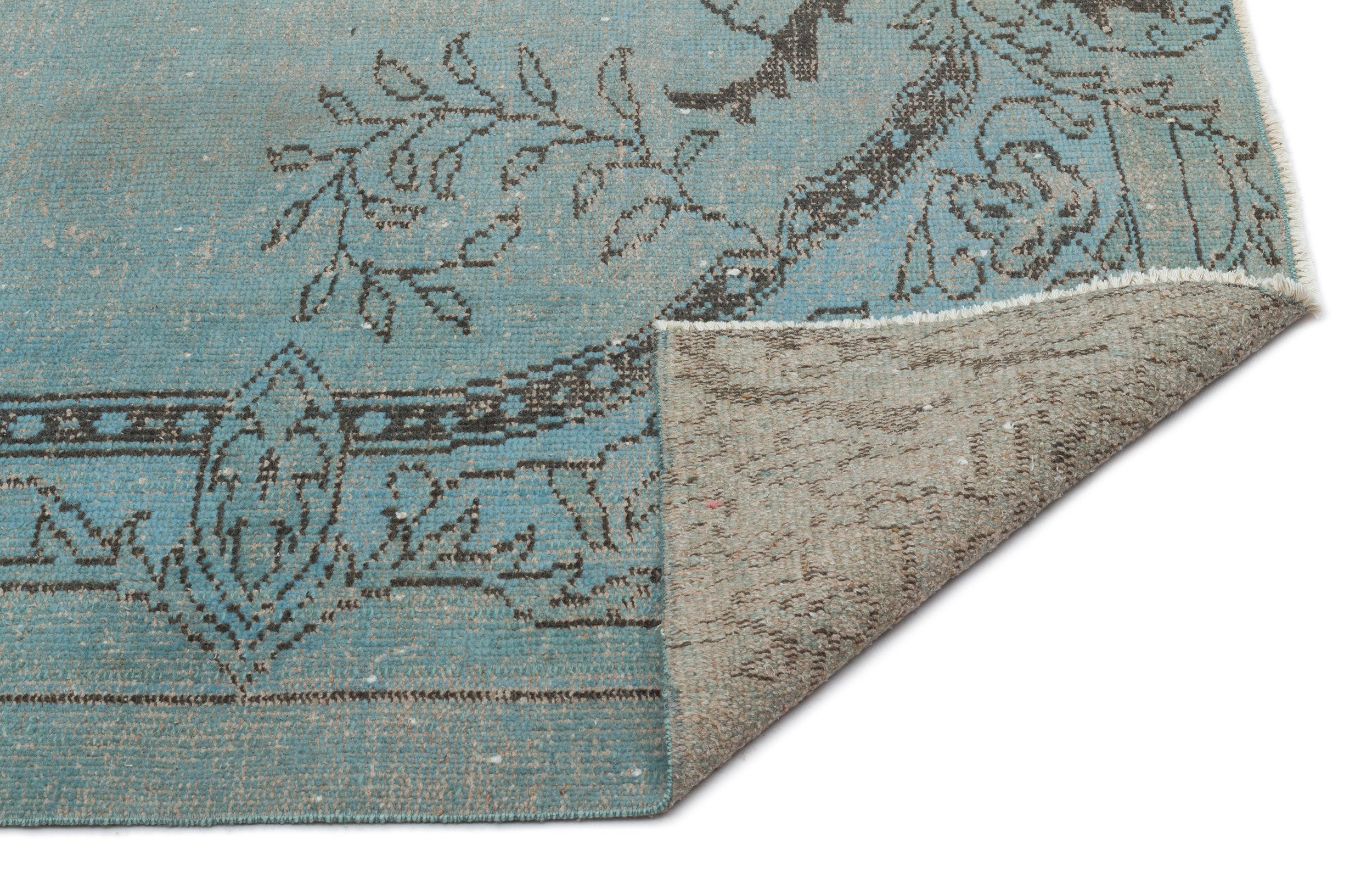 Tuhios - Vintage Distressed Rug - 5'8 X 8'8