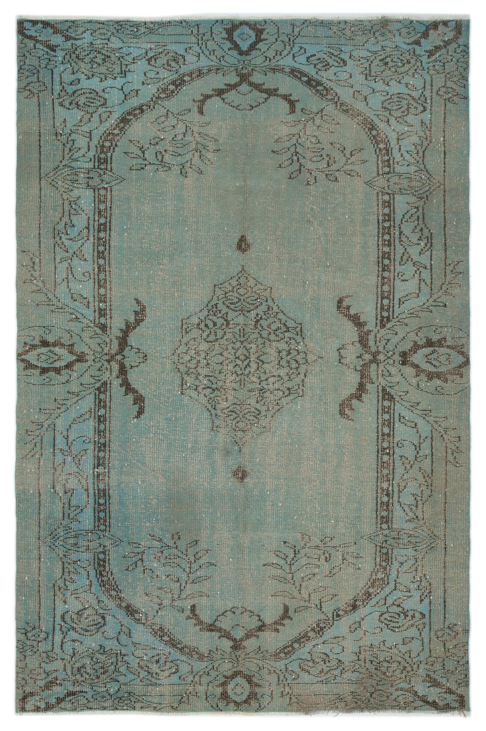 Tuhios - Vintage Distressed Rug - 5'8 X 8'8