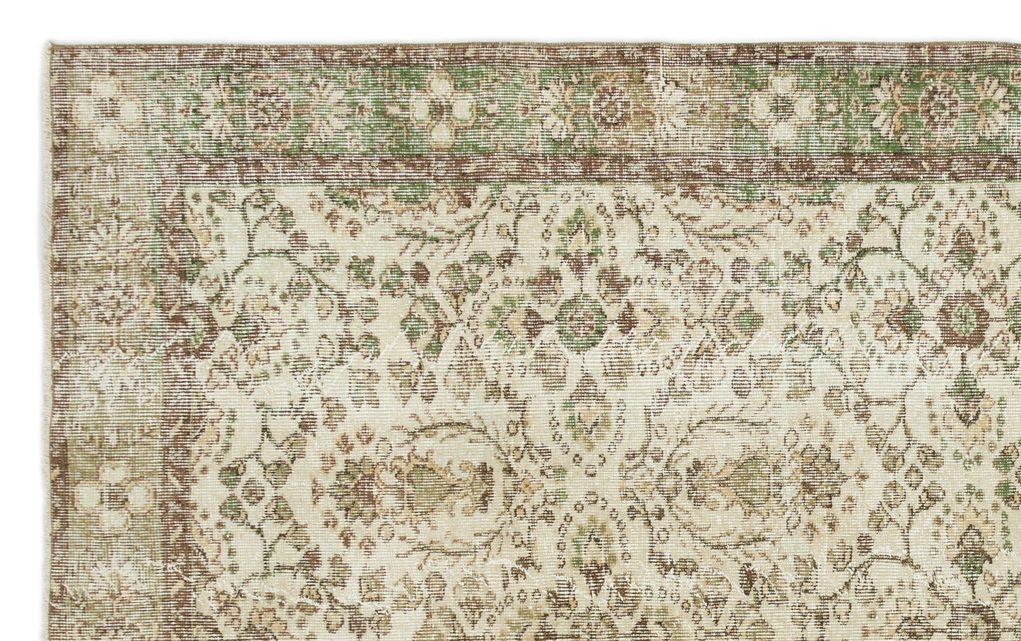 Kanosa - Vintage Floral Rug - 5'10 X 9'3