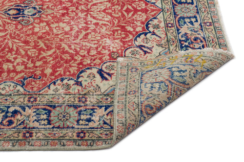 Load image 1 in gallery view. Ramaane - Vintage Medallion Rug - 4'10 X 8'4