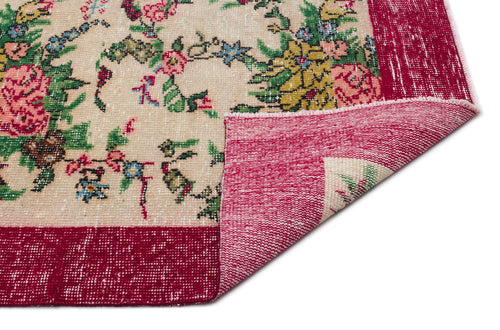Load image 1 in gallery view. Ralora - Vintage Floral Rug - 6'0 X 9'8