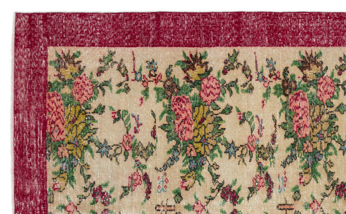 Load image 1 in gallery view. Ralora - Vintage Floral Rug - 6'0 X 9'8