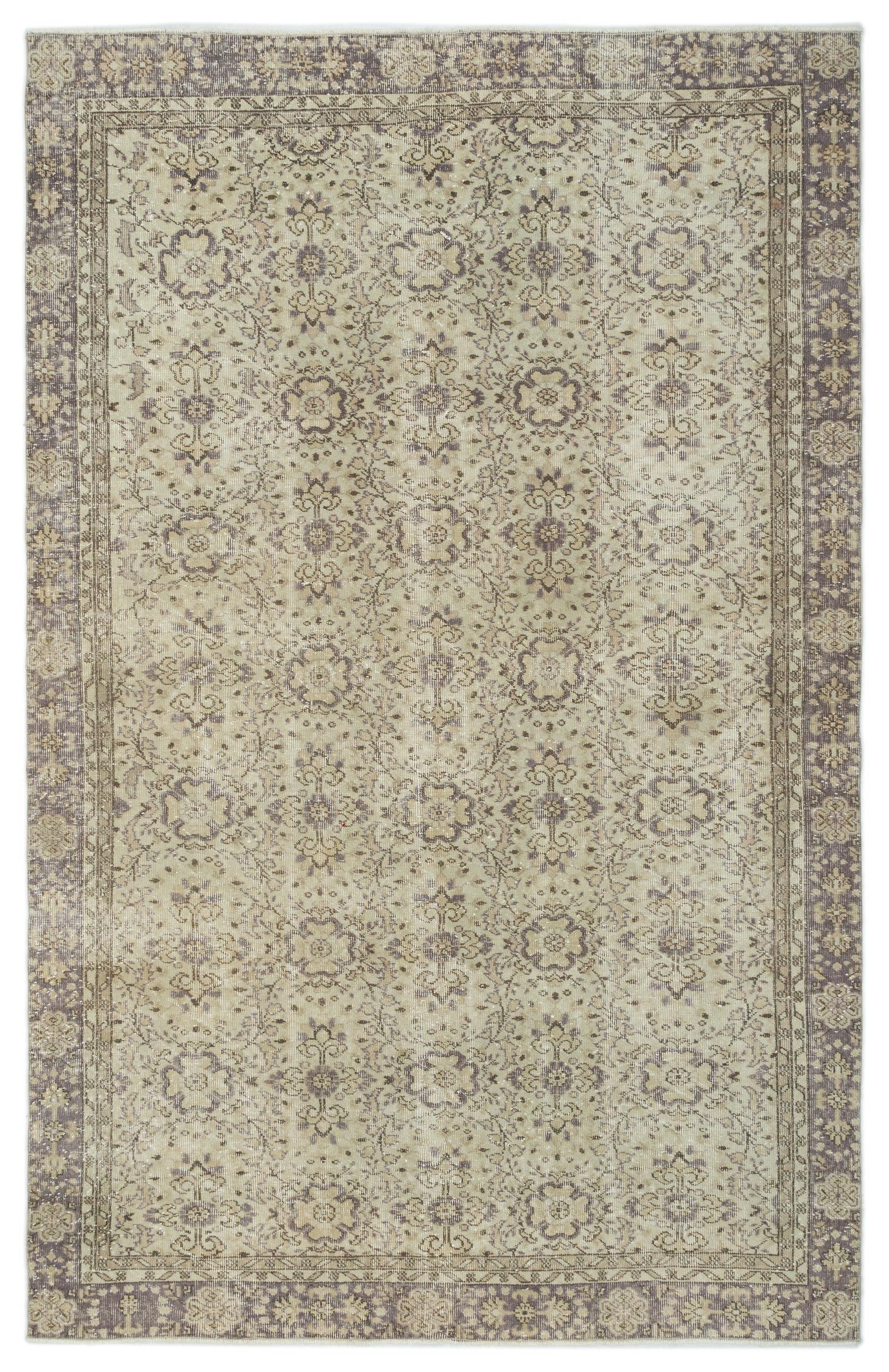 Vefuon - Vintage Floral Rug - 6'3 X 9'9