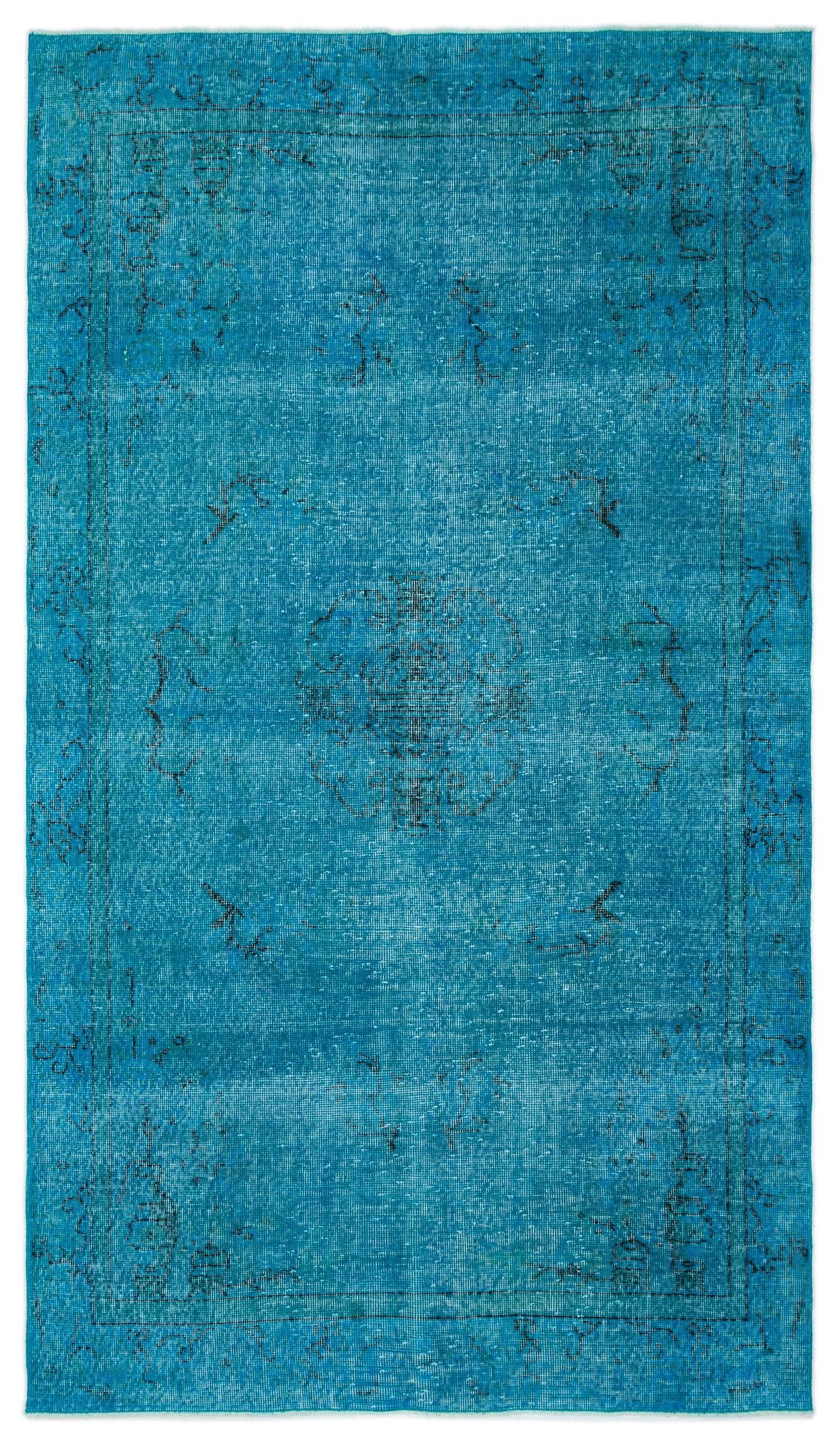 Kafaas - Vintage Distressed Rug - 5'4 X 9'1