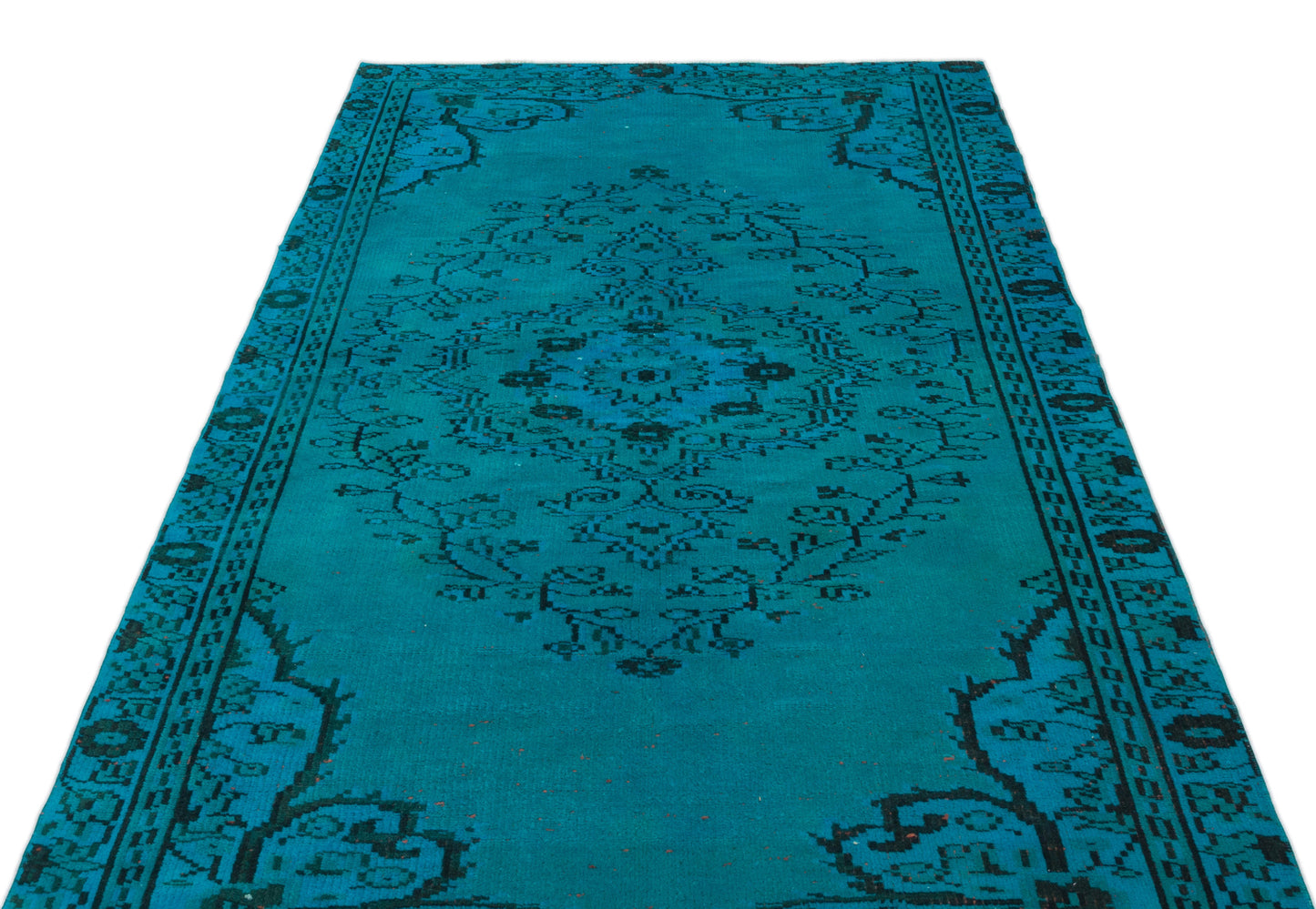 Griva - Vintage Medallion Rug - 4'5 X 7'4
