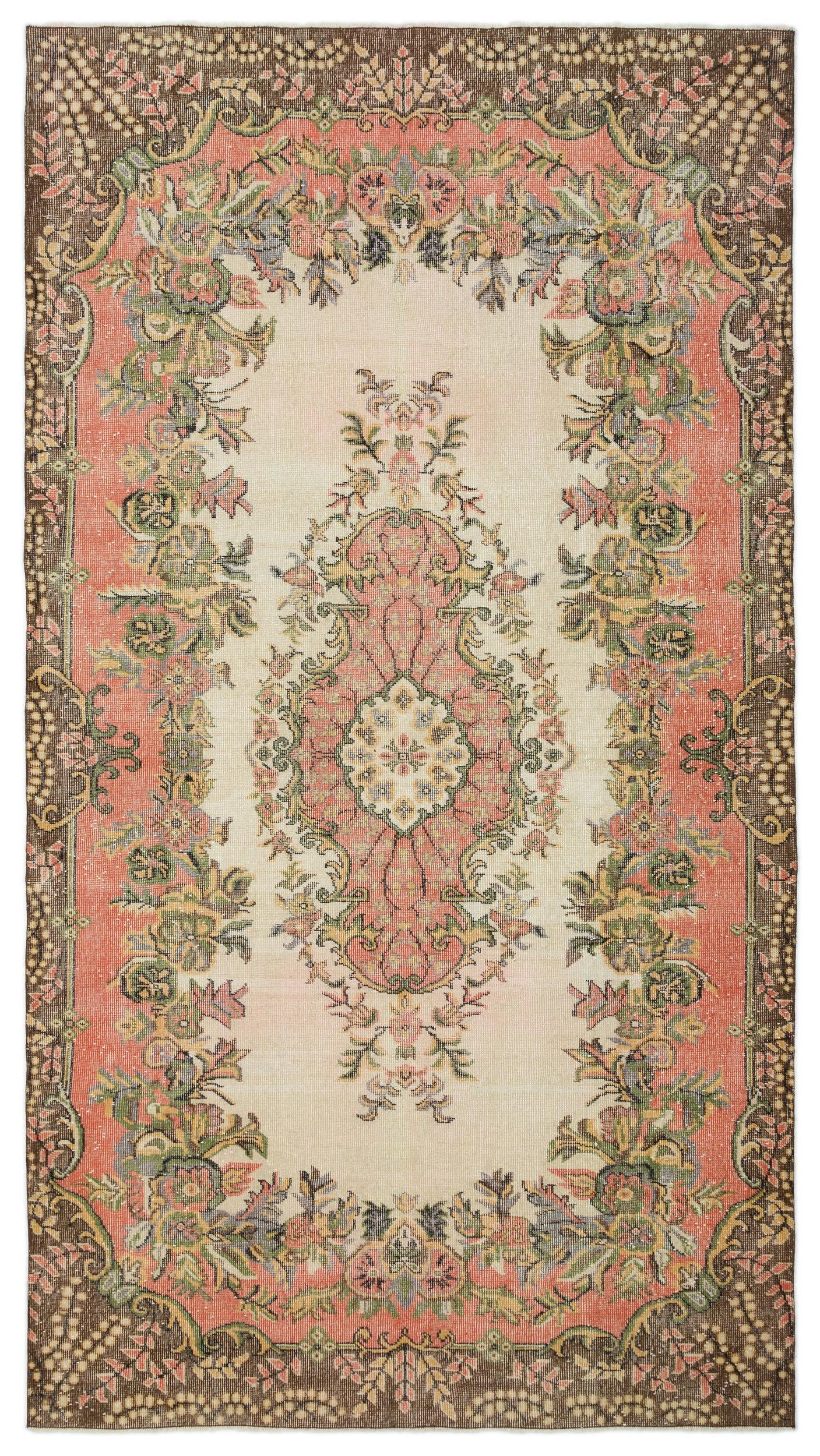 Vobira - Vintage Medallion Rug - 5'5 X 9'10