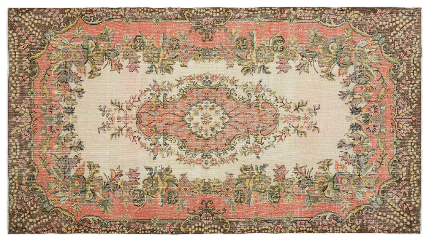 Vobira - Vintage Medallion Rug - 5'5 X 9'10