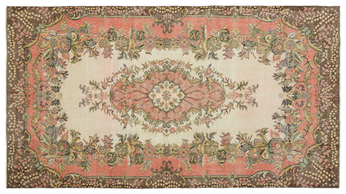 Load image 1 in gallery view. Vobira - Vintage Medallion Rug - 5'5 X 9'10