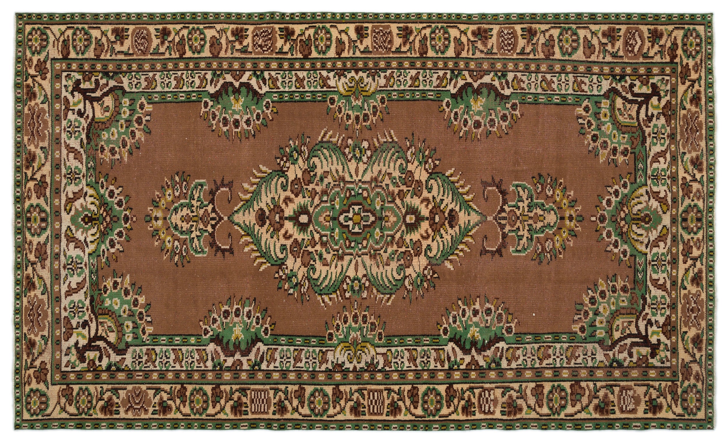 Raimera - Vintage Medallion Rug - 5'10 X 9'8
