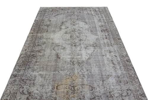 Load image 1 in gallery view. Stigona - Vintage Distressed Rug - 5'3 X 8'11
