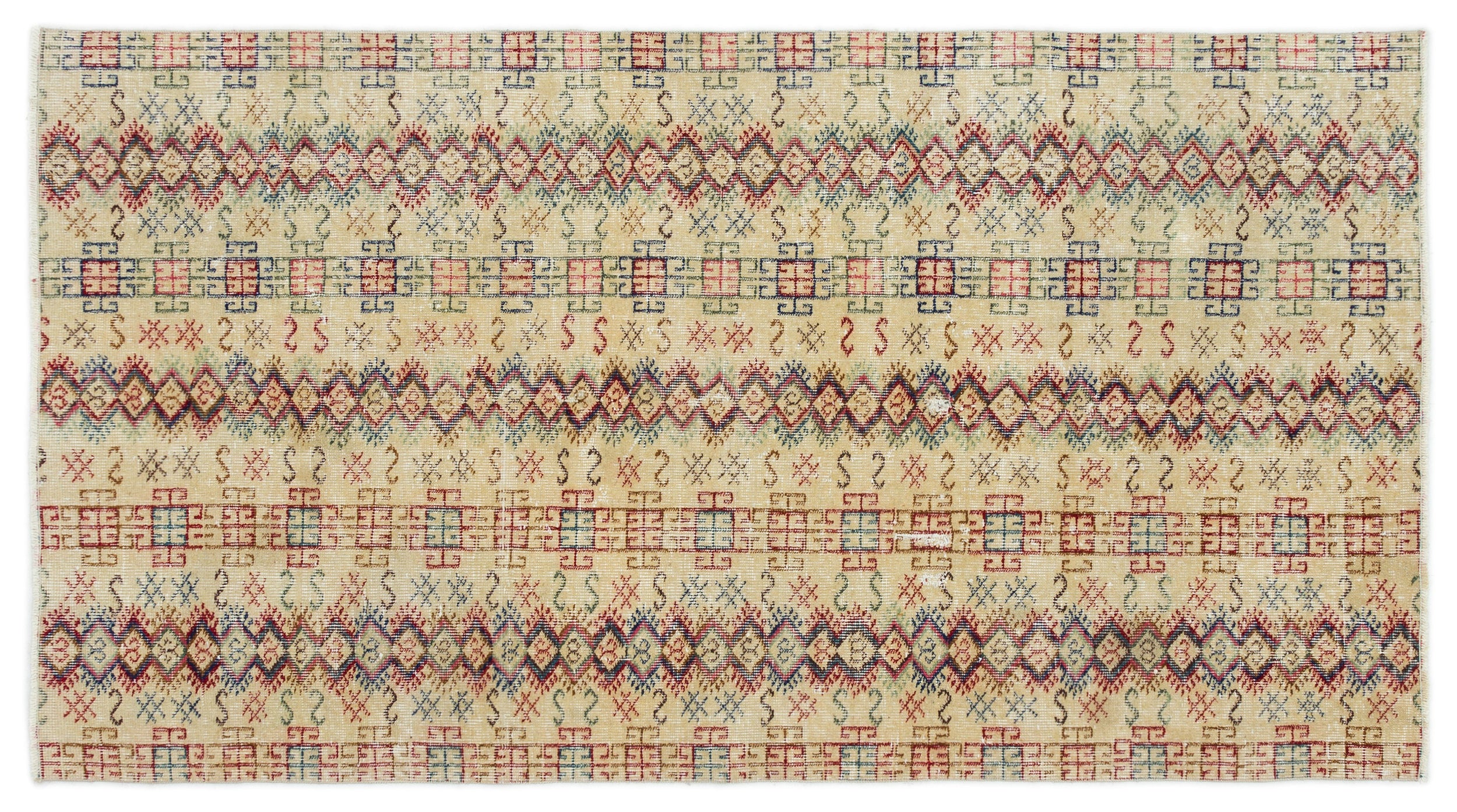 Cliix - Vintage  Rug - 3'5 X 6'5