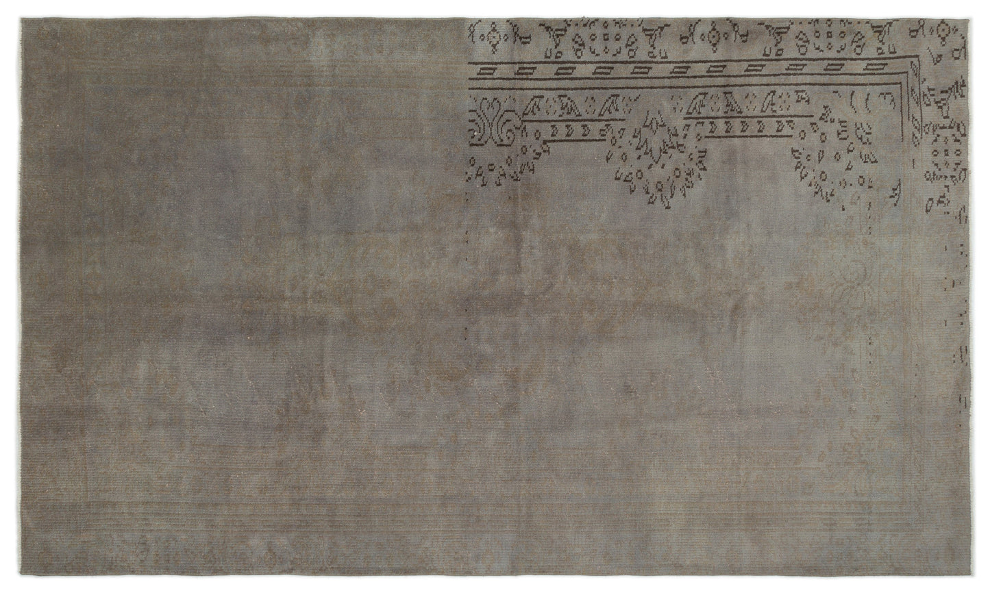 Droen - Vintage Distressed Rug - 5'7 X 9'6