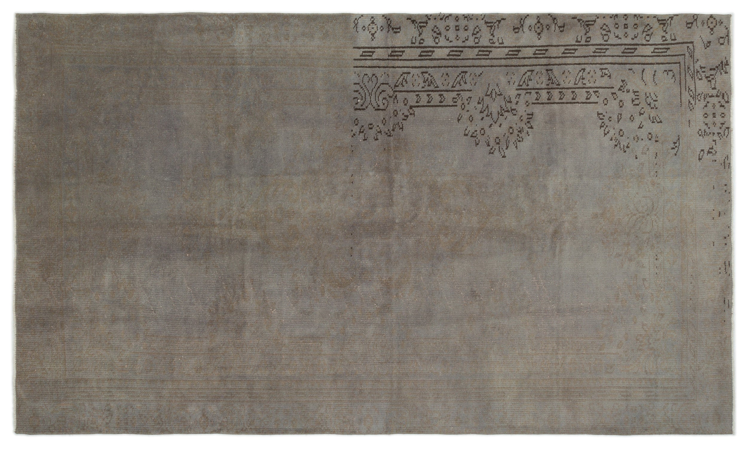 Droen - Vintage Distressed Rug - 5'7 X 9'6