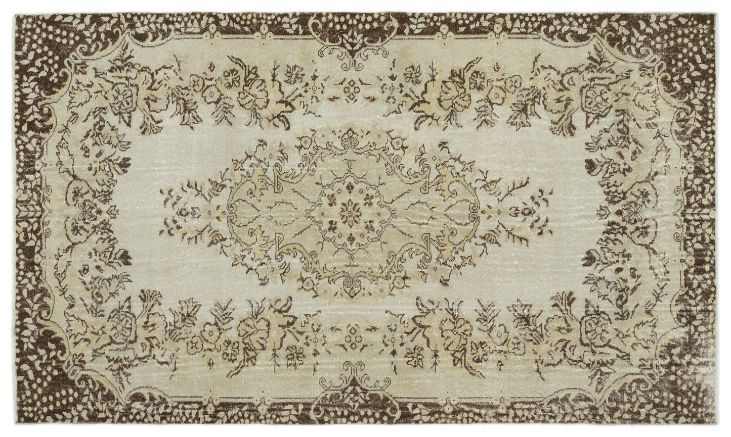 Hileil - Vintage Medallion Rug - 5'6 X 9'4