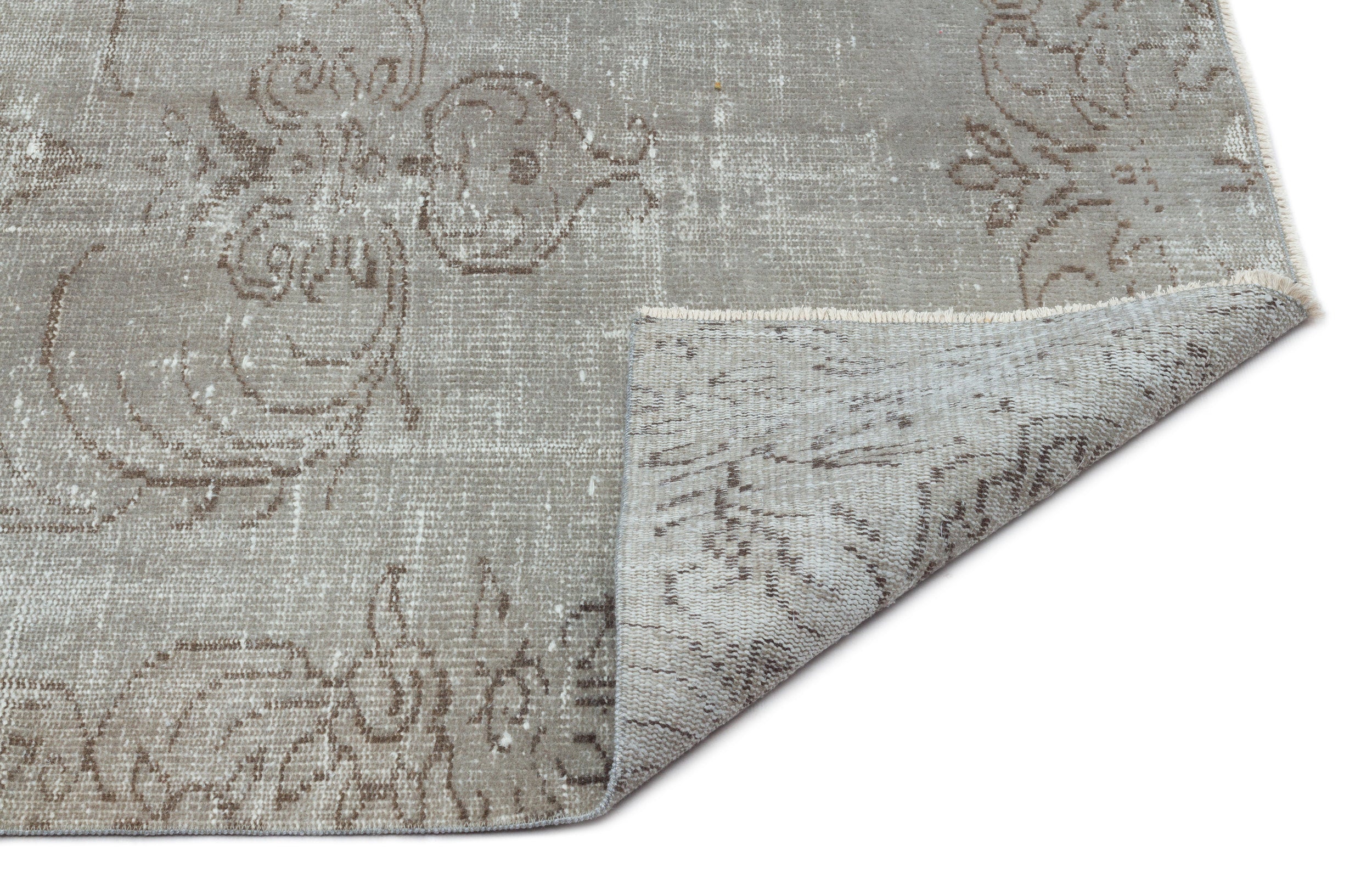 Croyn - Vintage Distressed Rug - 4'2 X 8'2