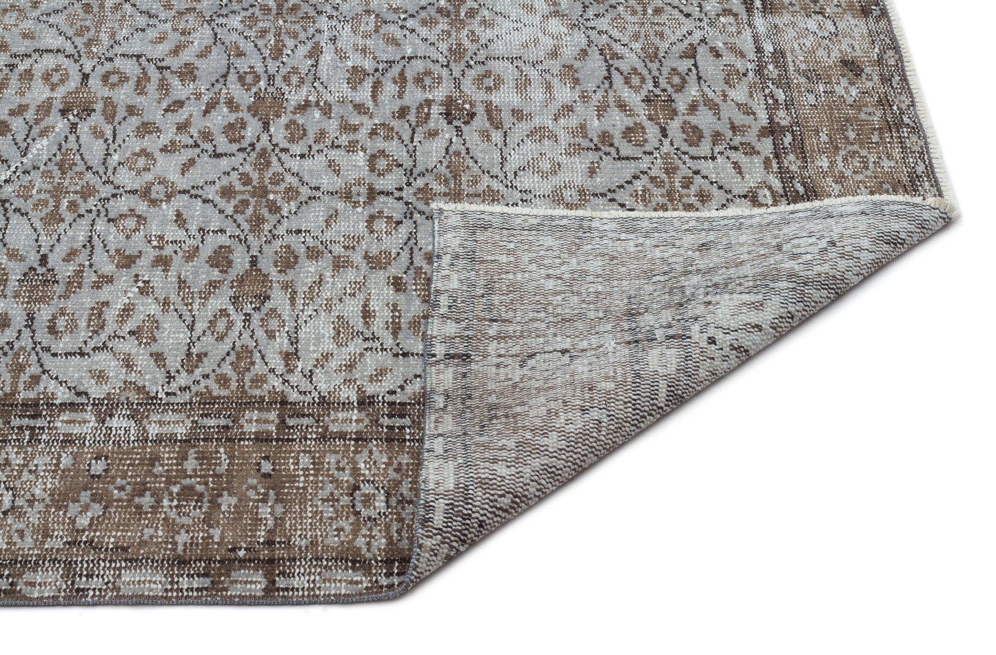 Hemaa - Vintage Floral Rug - 5'3 X 8'8