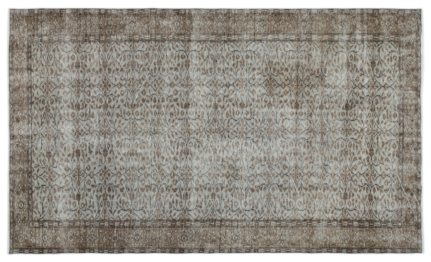 Hemaa - Vintage Floral Rug - 5'3 X 8'8