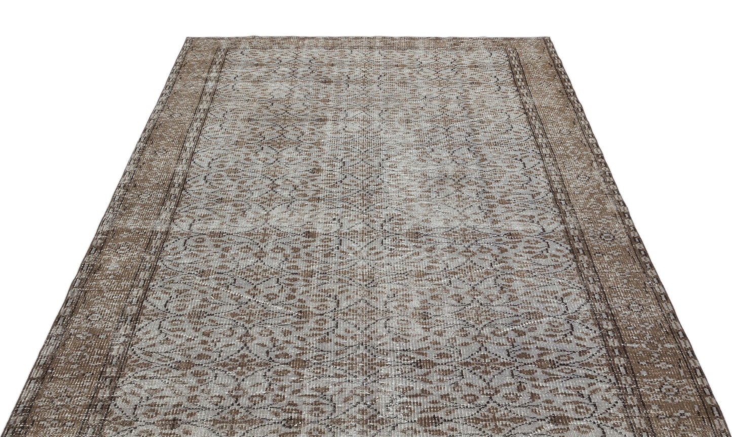 Hemaa - Vintage Floral Rug - 5'3 X 8'8