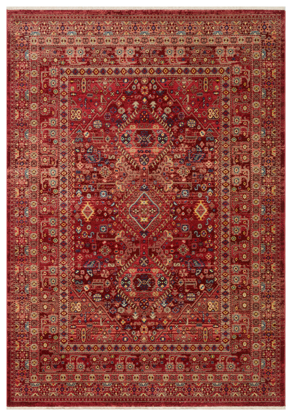 Scarlet Bloom - Area Rug - KYB5R