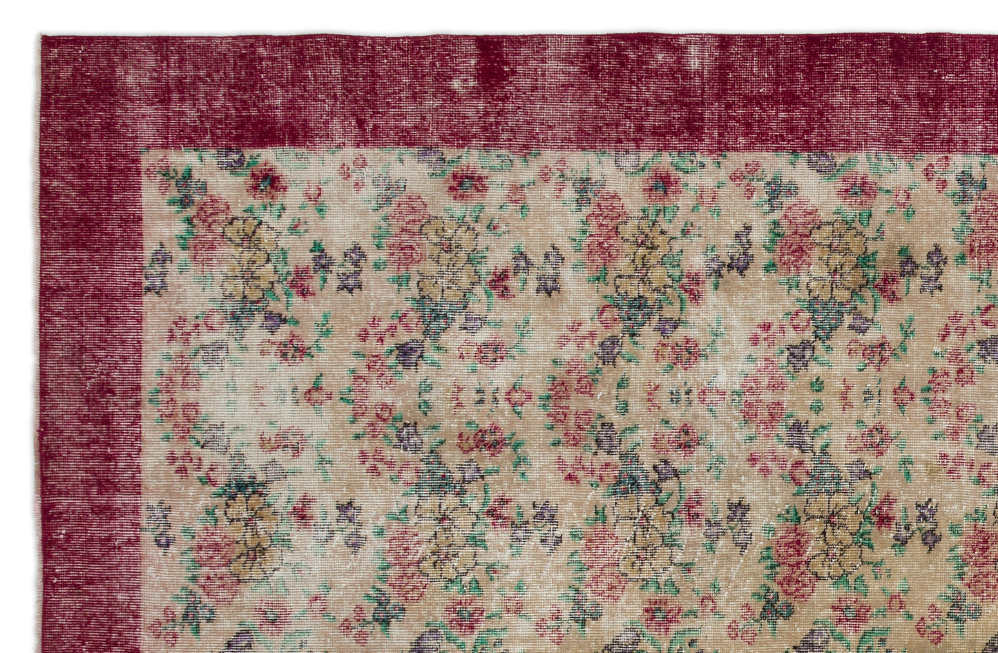 Laila - Vintage Floral Rug - 6'3 X 9'9