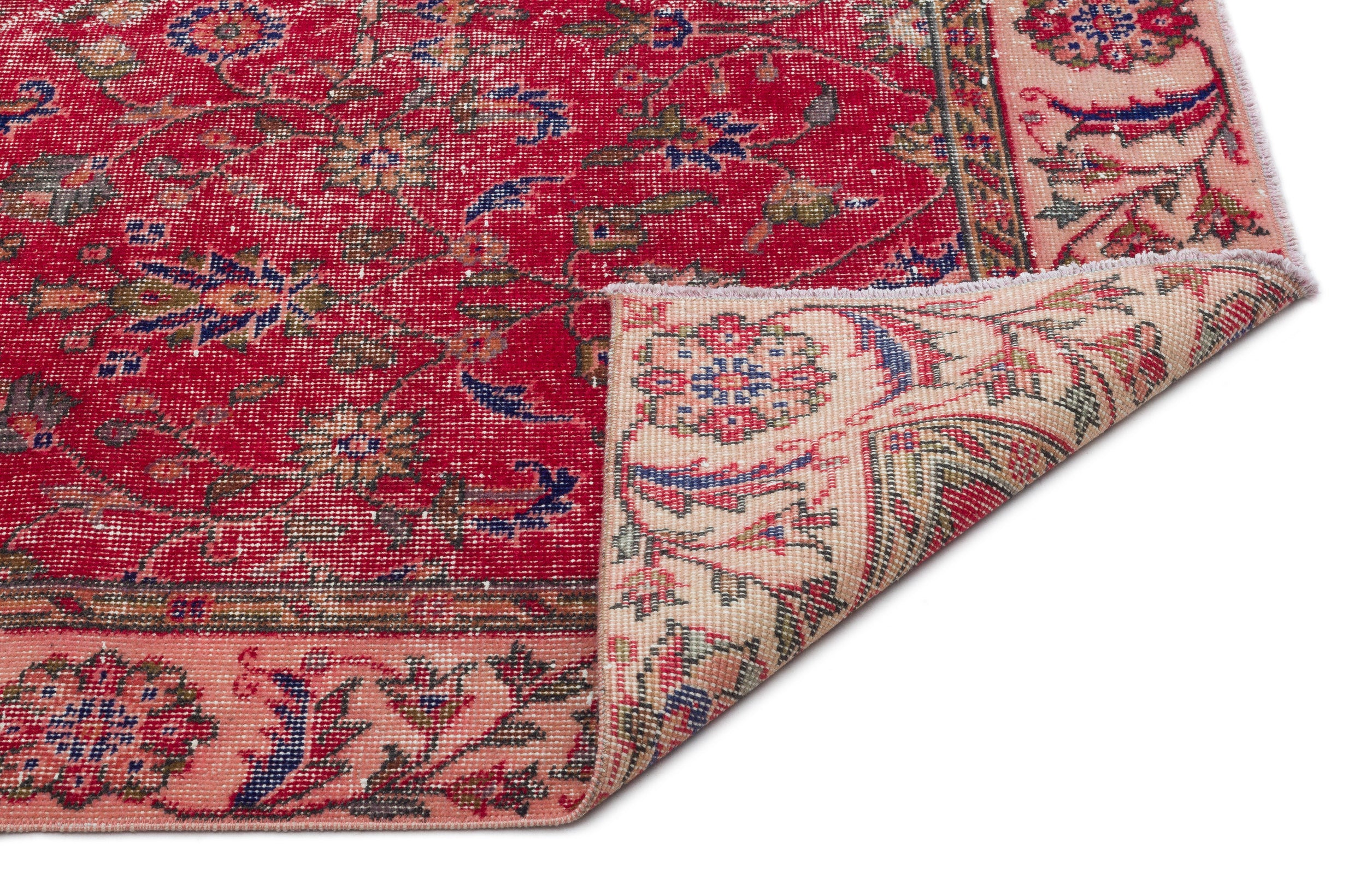 Druon - Vintage Floral Rug - 5'1 X 8'10