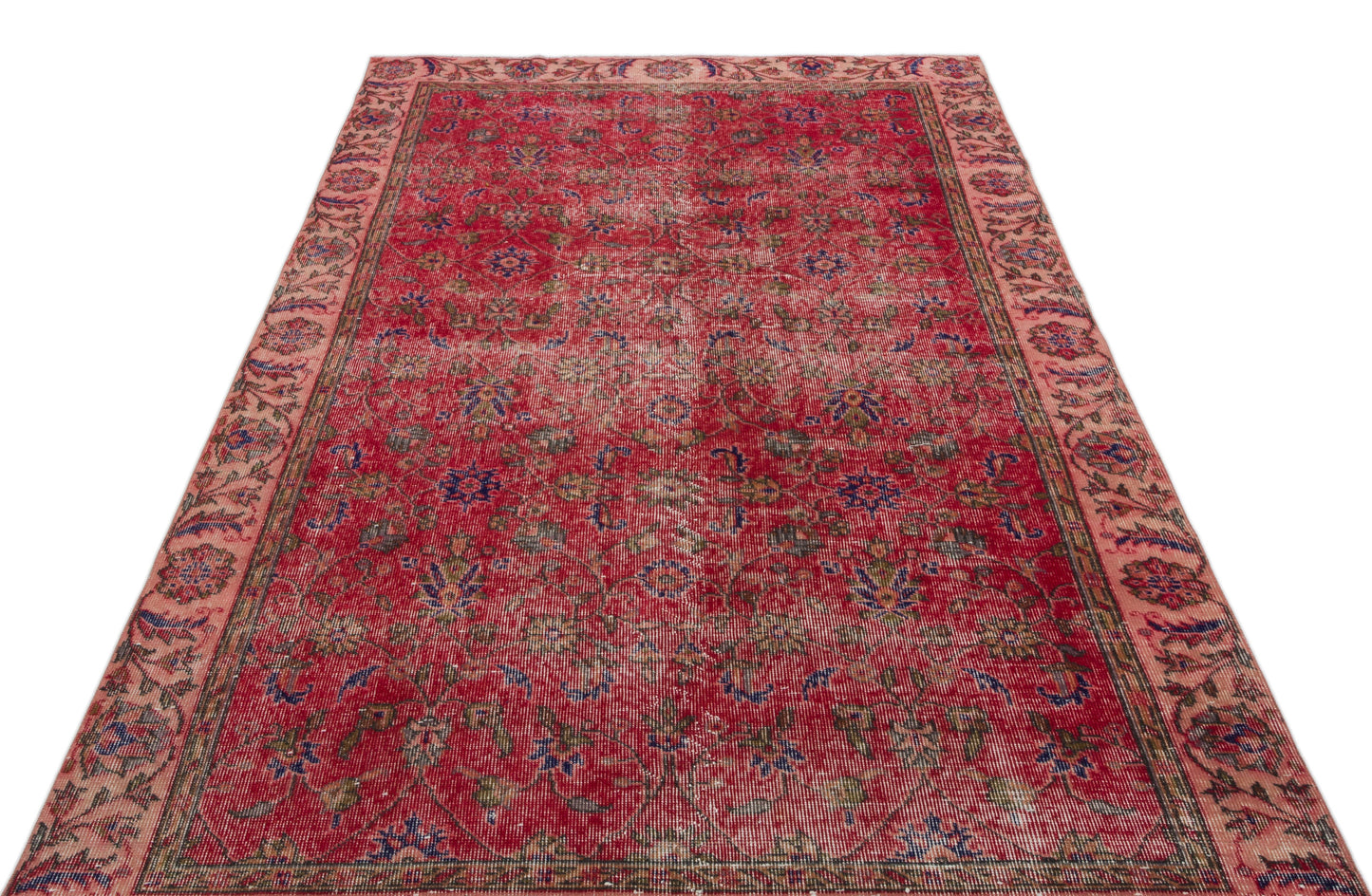 Druon - Vintage Floral Rug - 5'1 X 8'10