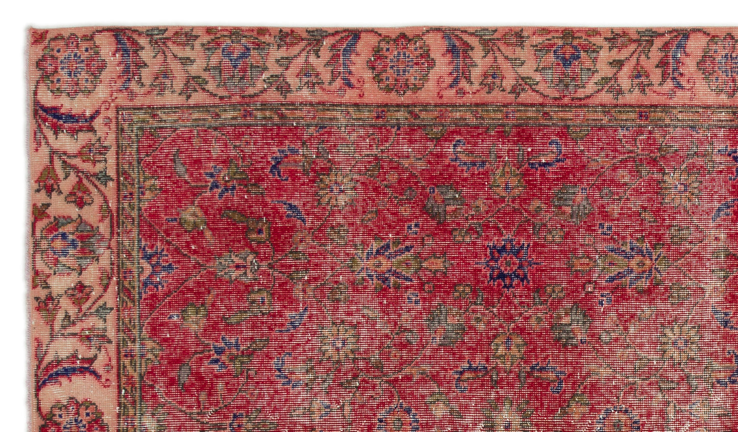 Druon - Vintage Floral Rug - 5'1 X 8'10