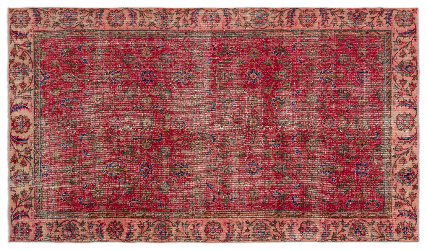Druon - Vintage Floral Rug - 5'1 X 8'10