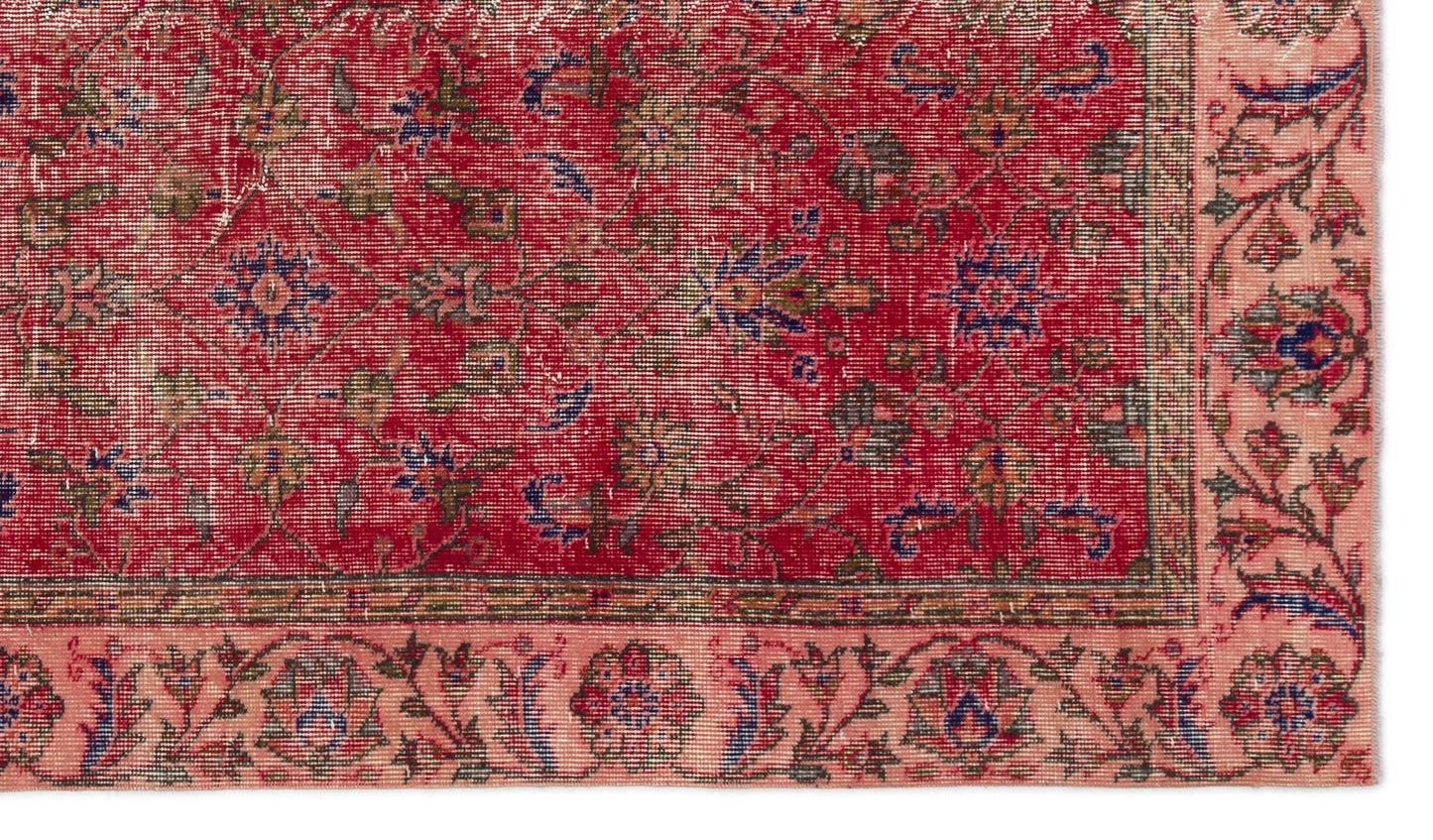 Druon - Vintage Floral Rug - 5'1 X 8'10