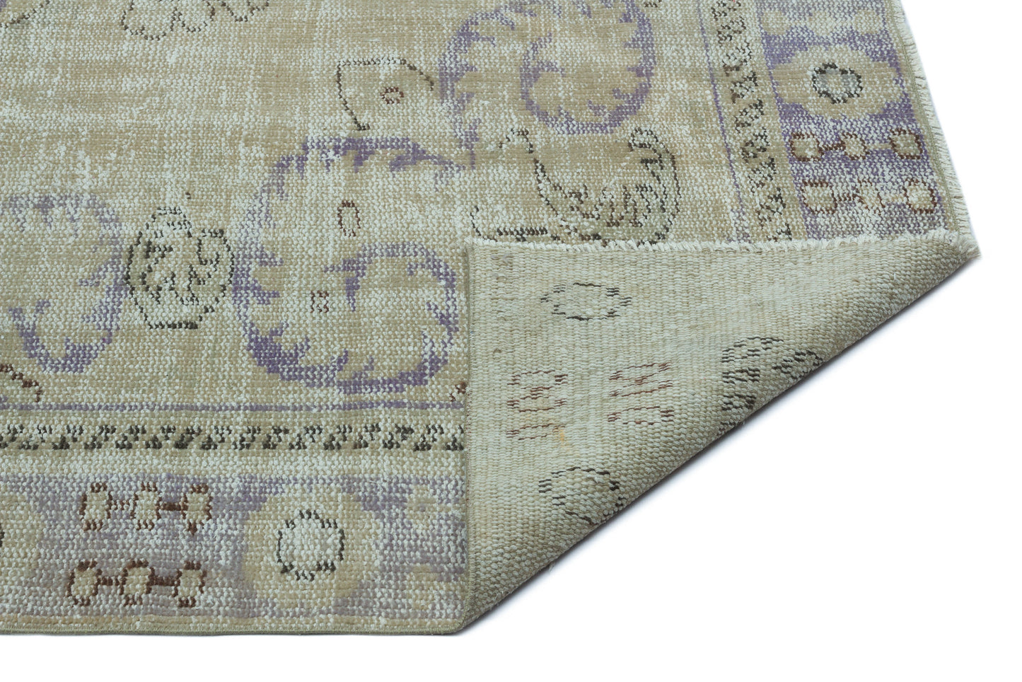 Zabuor - Vintage Distressed Rug - 5'7 X 9'5