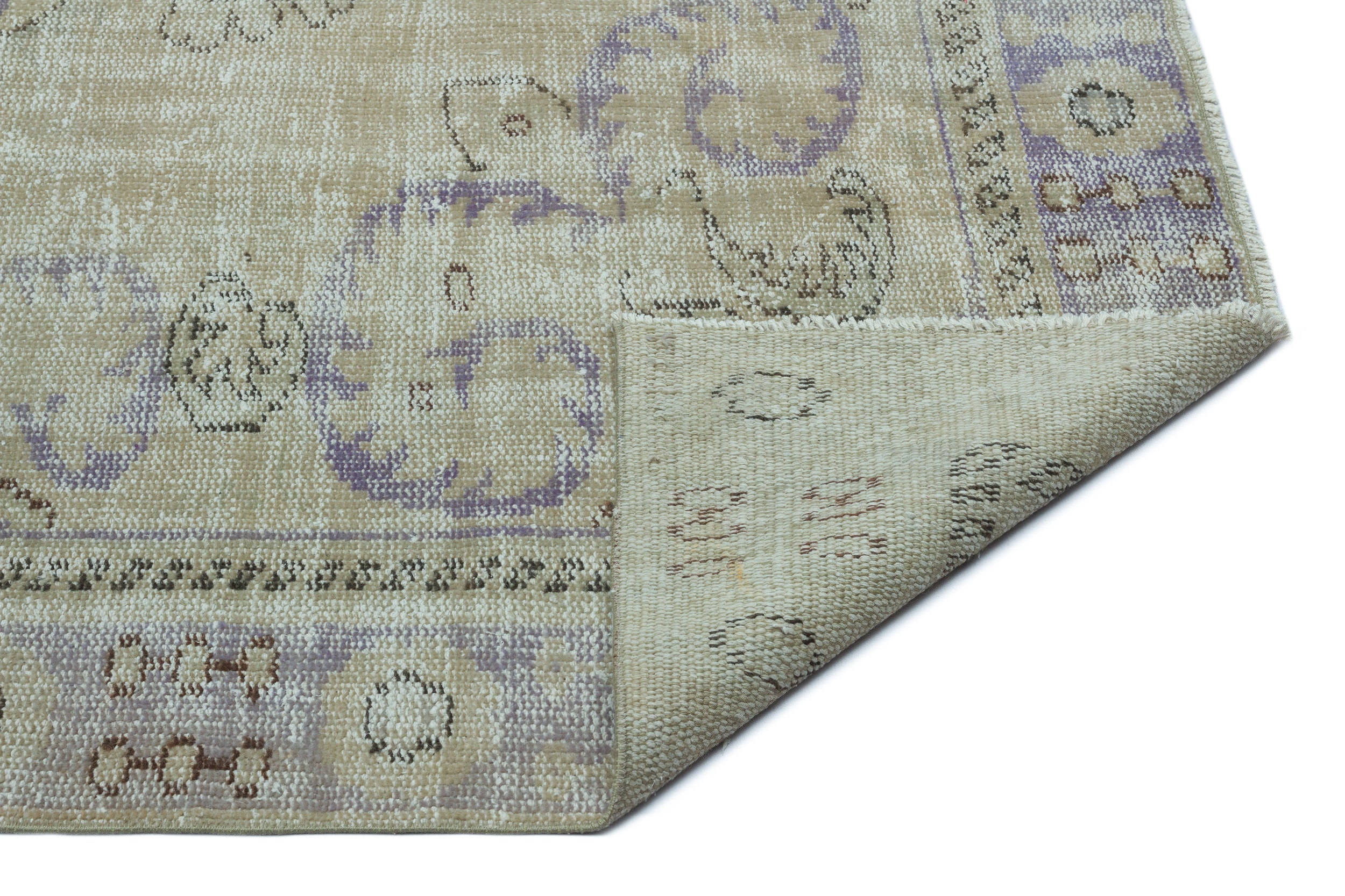 Zabuor - Vintage Distressed Rug - 5'7 X 9'5