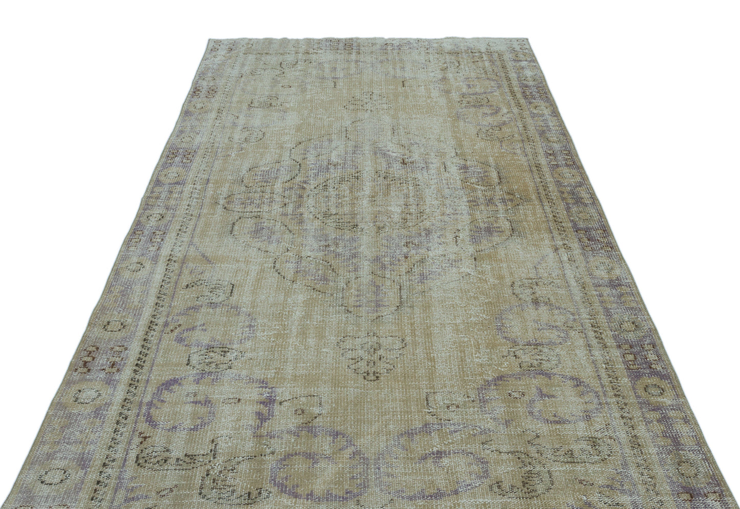 Zabuor - Vintage Distressed Rug - 5'7 X 9'5