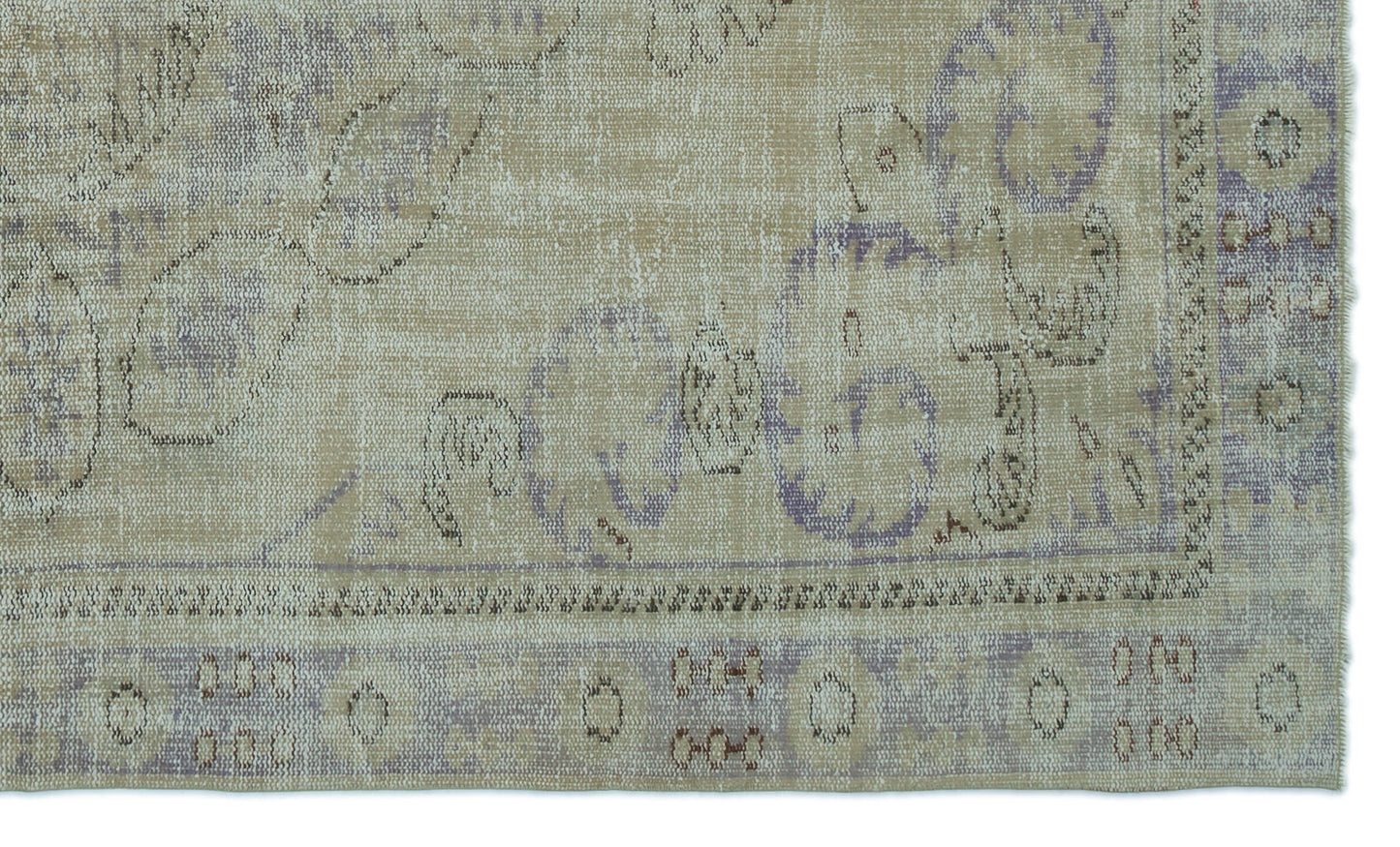 Zabuor - Vintage Distressed Rug - 5'7 X 9'5